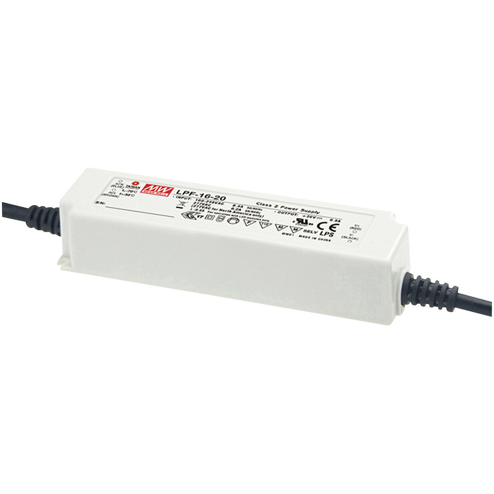 Mean Well LPF-16D-24 LED-Treiber, LED-Trafo Konstantspannung, Константстром ...