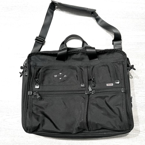 Tumi Alpha Expandable Organizer Laptop Briefcase