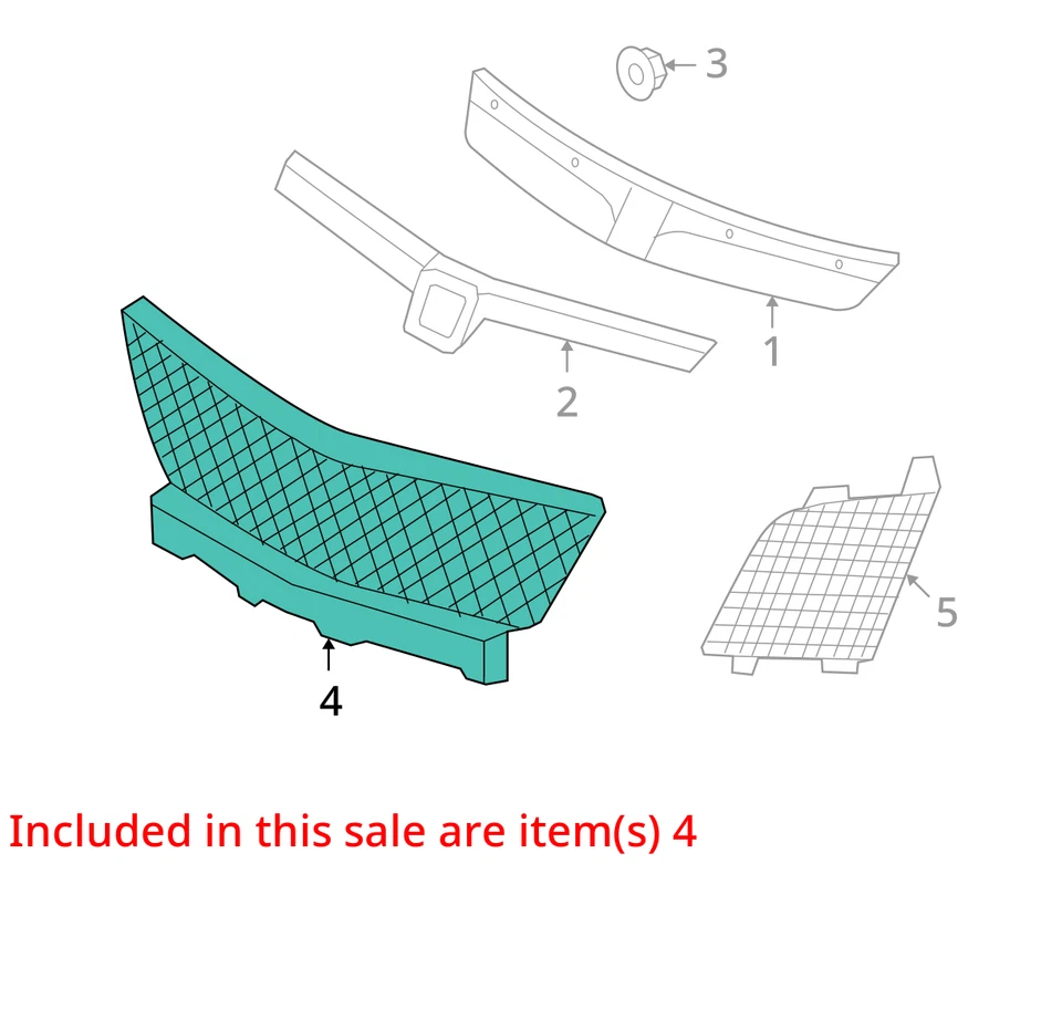 GM SATURN SKY GRILLE 10364296 2007-2010 NUEVO OEM Foto 3 de 4