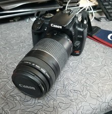 Canon EOS Digital Rebel XTi  Lens 75-300mm. No Battery Or Charger.
