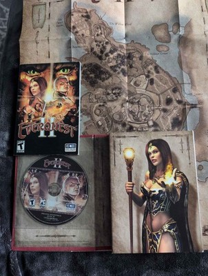 EverQuest II 2004 PC Game, Soundtrack Manual Sony MMORPG