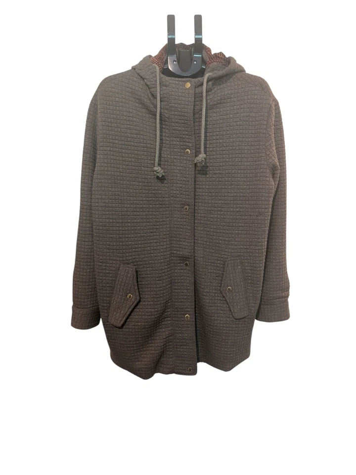 Whitney Eve серый теплый пальто с красивой подкладкой размер большой - Изображение 4 из 4