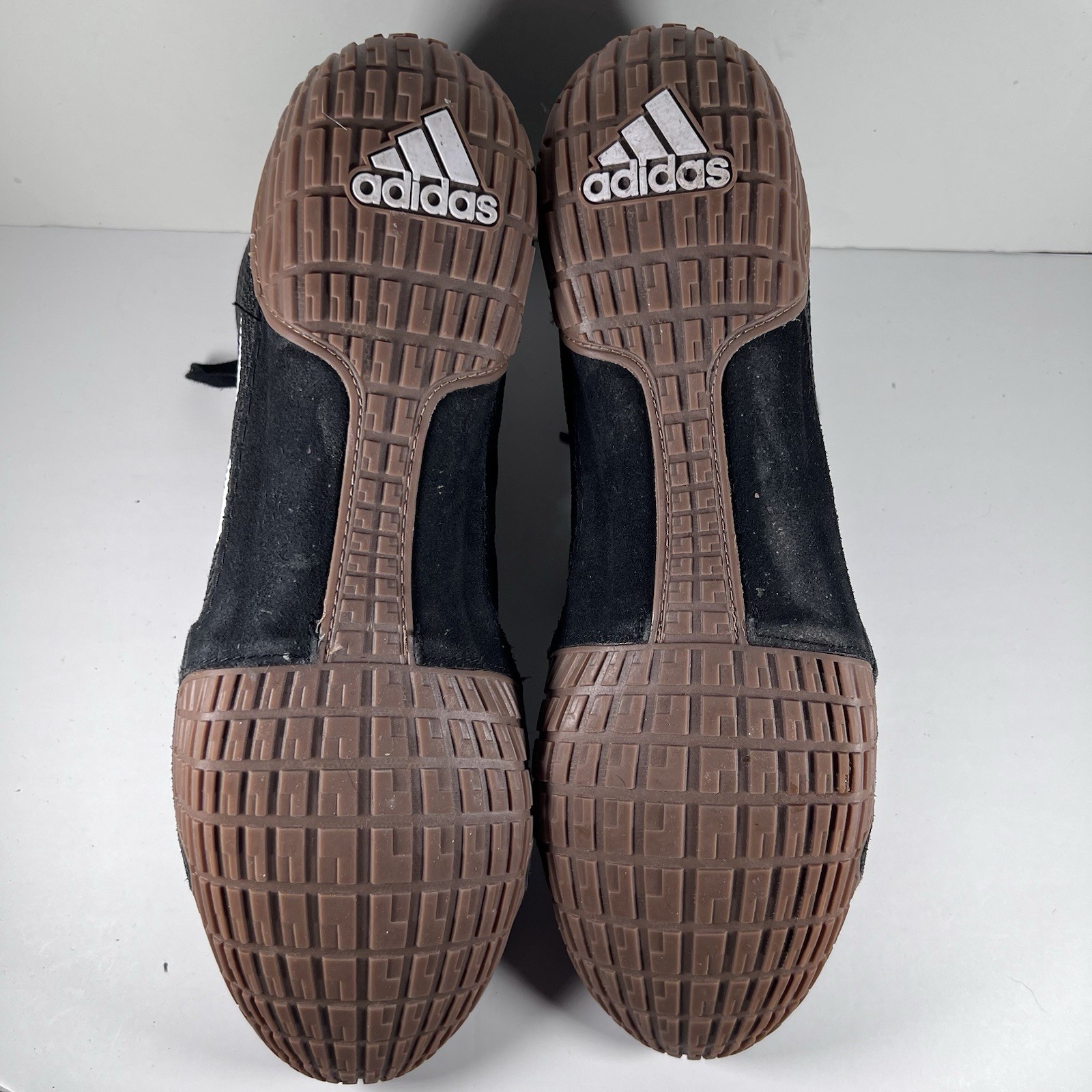 Adidas Tech Fall 2.0 Lace Up Black/Gum Wrestling Shoes Men's Size 15 thumbnail 7