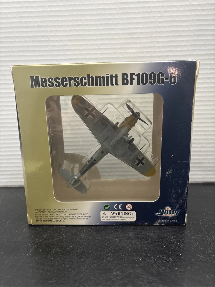 Witty Wings Messerschmitt BF109G-6 WTW-72-003-005 Diecast Plane Model 1/72 Scale - Image 3 of 4