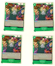 Set Of 4 Gordon OP13-024 Common One Piece Trading Card