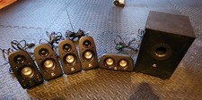 Logitech Z506 Surround Sound 5.1 Computer Home Theater Speaker System Or For PC