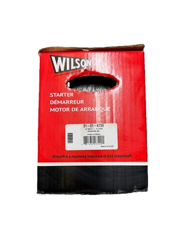 Wilson Hd Rotating Elect 91-01-4759 39 Mt Series Starter Motor 12v, - 第 1/3 張圖片