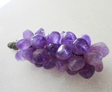 Cluster of Vintage Polished AMETHYST GRAPES