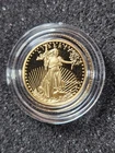 🌟 1991-W American 1/10 oz Gold Eagle $5 PROOF Coin IN CAPSULE ONLY (NO OGP)