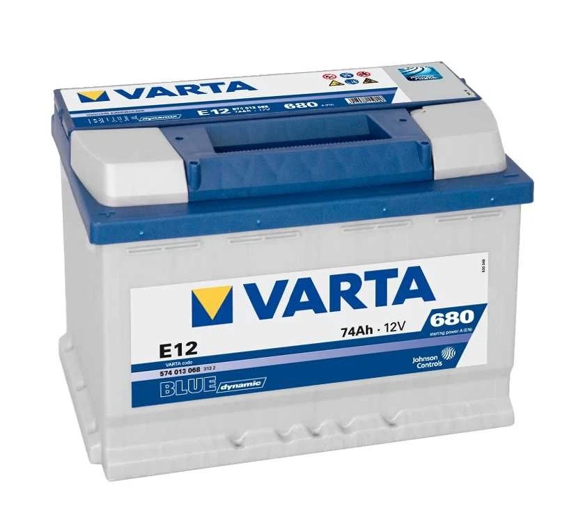 Batterie VARTA Blue Dynamic 74Ah / 680A (E12) - Photo 1/1