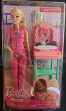 New Mattel Barbie Careers Baby Doctor Playset