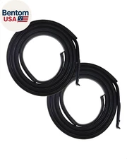 2-Pack Left & Right Side Roof Drip Molding Weatherstrip Compatible with Toyota P