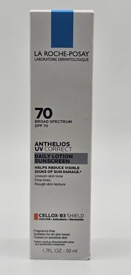 LA ROCHE-POSAY SPF 70 Daily Lotion Sunscreen Cellox-B3 Shield 1.7 Fl. oz NWB