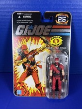 GI Joe 25th Anniversary Cobra Red Ninja The Enemy MOC 2007 Hasbro  771