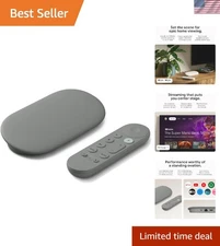 Compact 4K HDR TV Streamer with Voice Control - Elevate Entertainment Experience