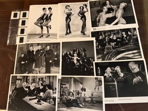 GENTLEMEN  PREFER BLONDES PRESS KIT SLIDES + PHOTOS MARILYN MONROE