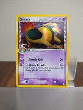 Pokémon Quilava Delta Species Dragon Frontiers #36/101 Reverse Holo 2006 Stamped