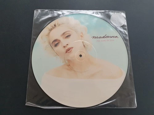 MADONNA - THE LOOK OF LOVE 1987 UK PRESS 12" VINYL RECORD PICTURE DISC EX/EX