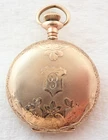 ANTIQUE 0s ELGIN 7 JEWEL GRADE 320 GOLD FILLED HUNTER POCKET WATCH