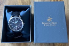 Beverly Hills Polo Club Herren Armbanduhr Blau