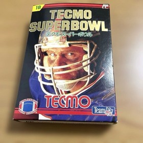 Super Bowl✨TECMO✨Famicom✨Cassette✨Out of print✨Complete product✨Rare✨USA