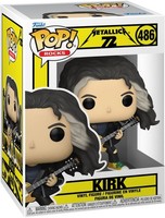 Gadget -D- Metallica: Funko Pop! Rocks - Kirk (Vinyl Figure 486) Funko