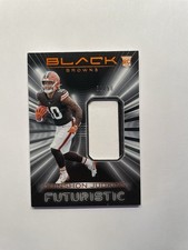 2025 Panini Black - Futuristic Quinshon Judkins #FUT-QJS /50 (MEM, RC) ROOKIE