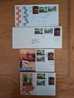 1967 First Day Covers Featuring British Paintings . Group Of 4 Different Ones.