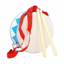 Small Battle Drum Educational Double Sided Drum Long-Lasting for Children