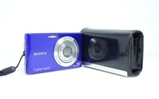 Sony SteadyShot W-330 Blue 14.1 MP Compact Vintage Digital Camera.