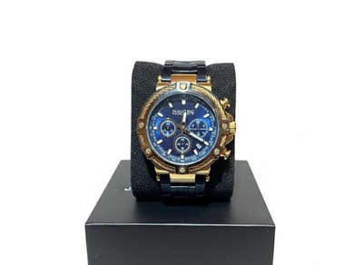 Nautec No Limit Typhoon Chronograph   NEU & OVP   Full Set   Blau/Roségold