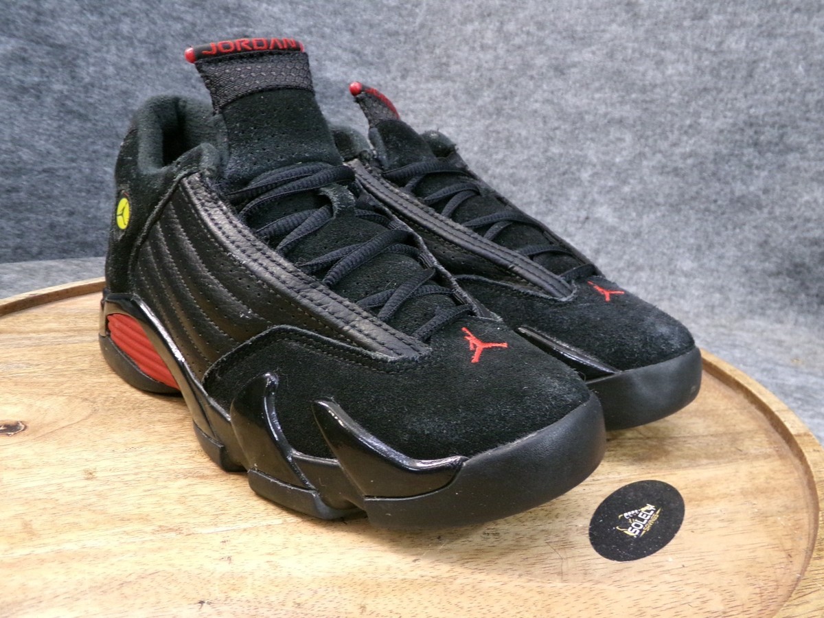 Nike Air Jordan Retro 14 “Last Shot” GS Size 5.5Y 2018 Black Red