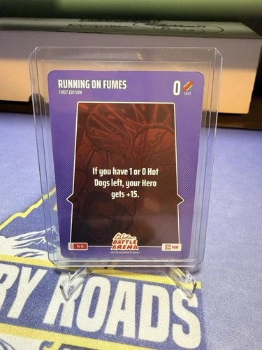 2026 Bo Jackson Battle Arena Running on Fumes SSP Play PL-15 1st Edition