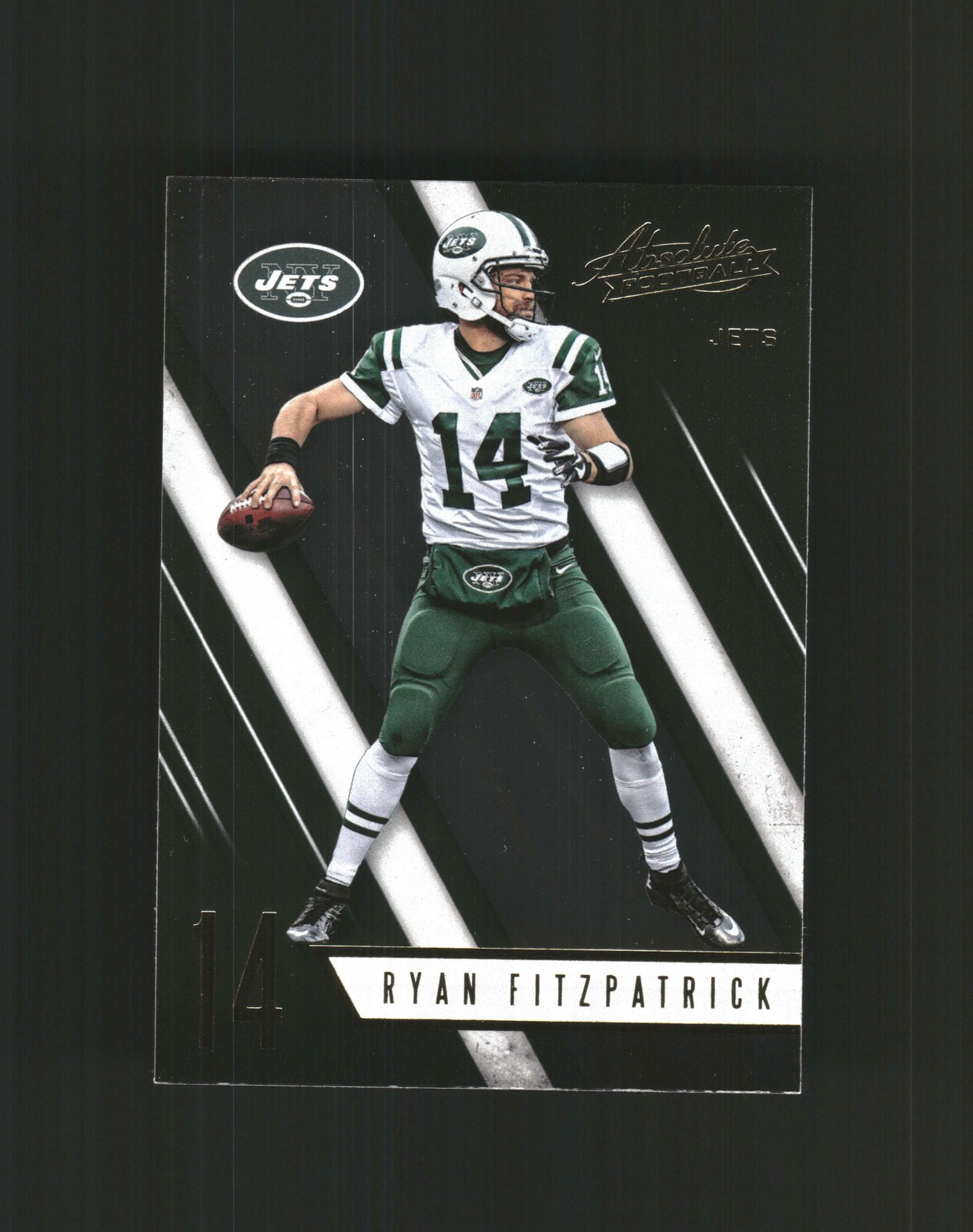 Ryan Fitzpatrick 2016 Panini Absolute #39 New York Jets
