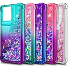 For Motorola Moto g 2025 / POWER / STYLUS Glitter Case + Lanyard +Tempered Glass