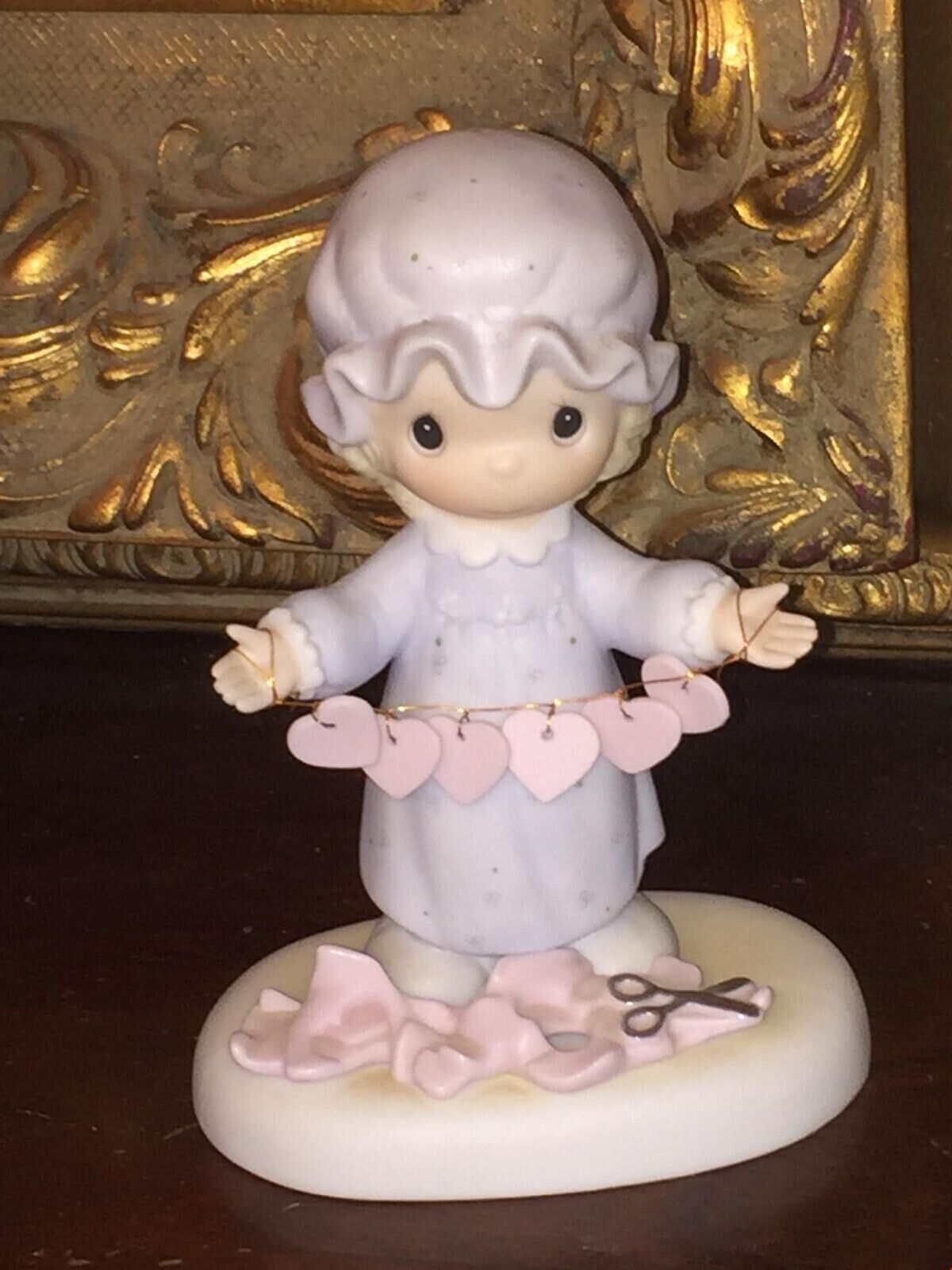 Precious Moments Figurine "You Have Touched So Many Hearts"  Enesco E-2821-1983