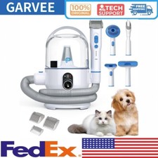   Dog Grooming Kit with 2L Dust Cup Professional Low Noise Pet Grooming Vacuum Ki