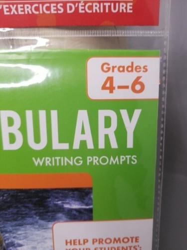 Teaching Tree Vocabulary Writing Prompts Grades 4-6 Pack Of 8 Creativity - Picture 2 of 7