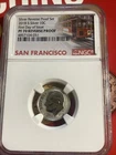 2018 S Silver Roosevelt Dime Reverse Proof PF70 NGC First Releases Trolley Label