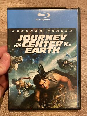 Journey To The Center Of The Earth (Blu-ray 2008) With 3-D Glasses