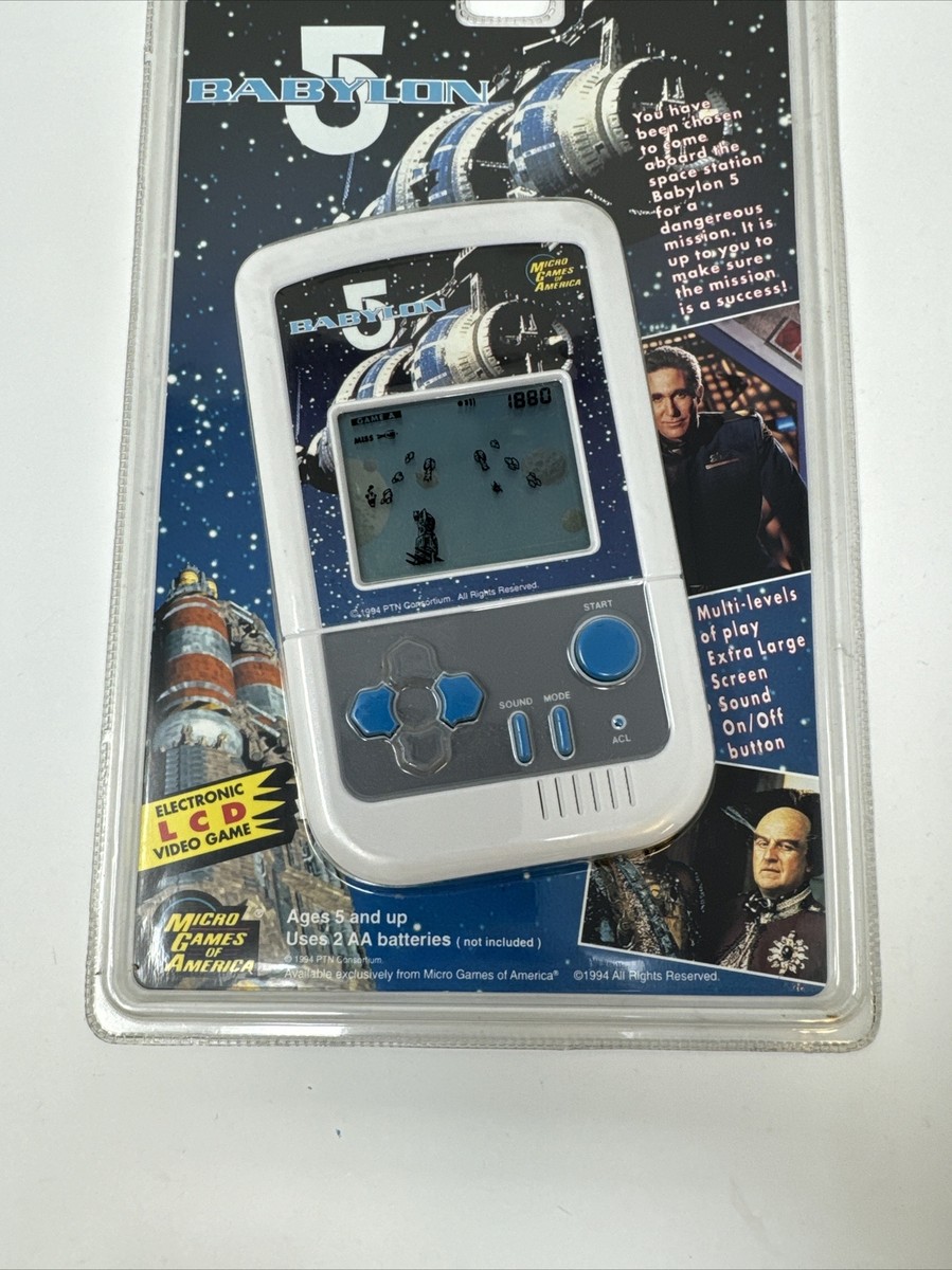 Babylon 5 Electronic Video LCD Game 1994 New In Package | eBay