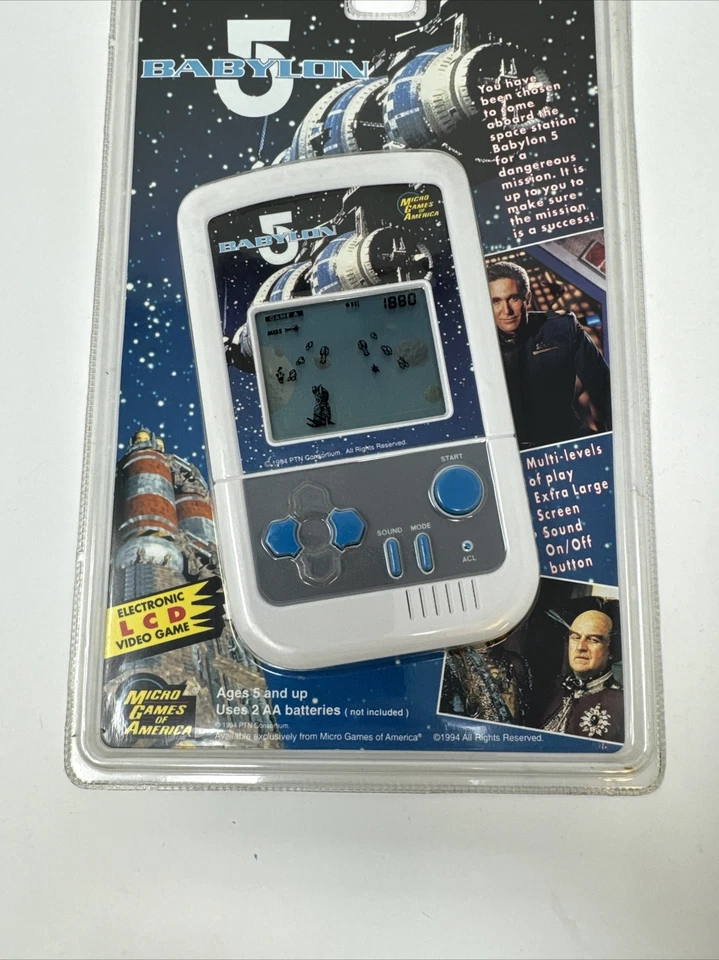 Videojuego Electrónico LCD Babylon 5 1994 Nuevo En Paquete Foto 4 de 4