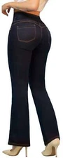 Butt Lifter Womens Jeans High Waist Push Up Pantalones Levanta Cola Colombianos
