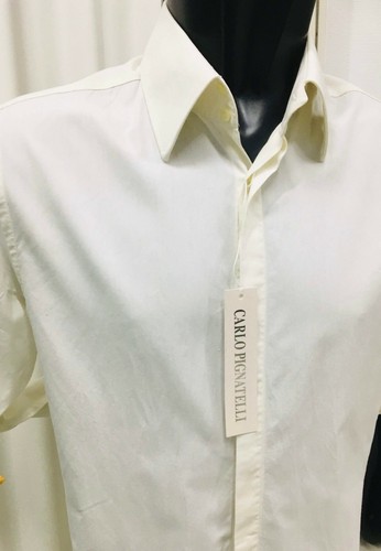 CAMICIA UOMO CARLO PIGNATELLI CERIMONIA ELEGANTE | eBay