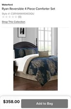 Waterford Queen Comforter Sets for sale