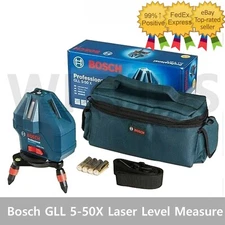 Bosch GLL 5-50X Professional 5-Line Laser Level Measure / GLL5-50 Improve Model_