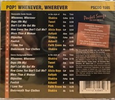 1565 POP POCKET SONGS KARAOKE CDG LOT MI