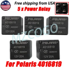 5* Power Relay 4016819 For Polaris RZR 570 Ranger Sportsman 12VDC 20A 4-Pin NO