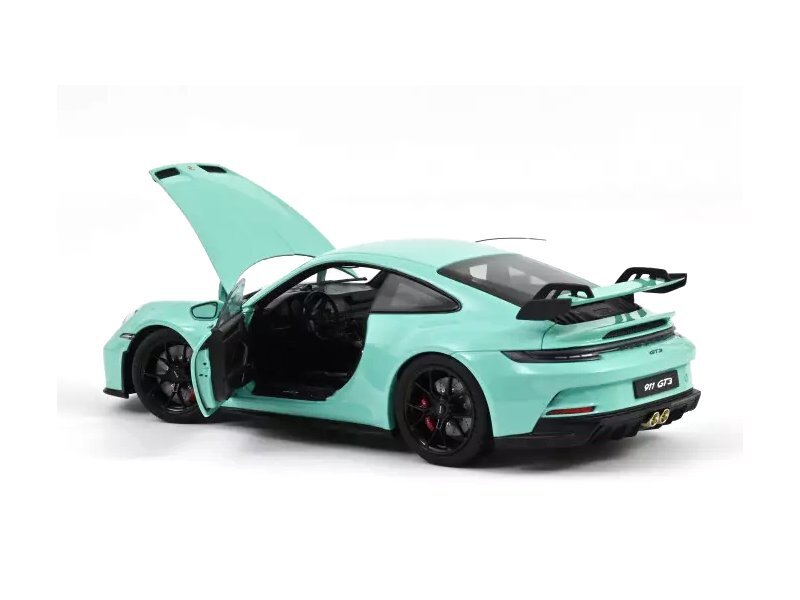PORSCHE 911 GT3 - 2021 - mint green - NOREV 1:18 | eBay