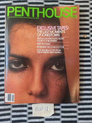 PENTHOUSE MAGAZINE / MAY 1981 / BILDERBERG / JIM JONES JONESTOWN GUYANA MASSACRE